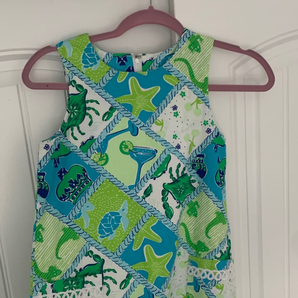 Lilly Pulitzer Vibrant Sea Life Kids Dress